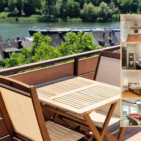 Riesling For 2 - 4 People - Billiards - Balcony With Mosel View - Parking - Wine Barrel Bar - Fully Equipped Kitchen - Netflix - Waiputv - 3 Km From Cochem Apartment Klotten