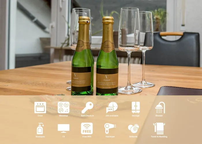 Riesling For 2 - 4 People - Billiards - Balcony With Mosel View - Parking - Wine Barrel Bar - Fully Equipped Kitchen - Netflix - Waiputv - 3 Km From Cochem Lägenhet Klotten